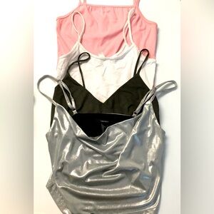 Forever 21 Cropped Tank Tops Small Bundle (4)
